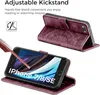 Handyhülle iPhone SE 2022/2020 7/8 Weinrot Leder Flipcase Produktbild-Vorschau 3
