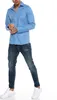 Red Bridge Herren Basic Design Slim Fit Langarm Hemd Blau M Produktbild-Vorschau 7