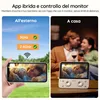 Babyphone vidéo BOIFUN avec écran divisé et 2 caméras, Voir les images du produit 3