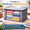 BigDean 6 Stück Aufbewahrungstaschen 90L mit Sichtfenster – Produktbild-Vorschau 4