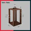 KOTARBAU® Lanterne en bois Marron 20 x 20 x 34,5 cm Voir les images du produit 3