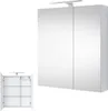Planetmöbel Spiegelschrank 60cm Weiß, Badezimmerschrank mit Produktbild-Vorschau 1