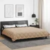 vidaXL Piumino invernale nero e tortora 240 x 260 cm Anteprima dell’immagine prodotto 4