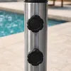 Supporto per ombrellone Relaxdays, 24 kg, quadrato, per Anteprima dell’immagine prodotto 6