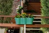 Pot de fleurs pour balcon avec crochet, 3 L, fuchsia, Voir les images du produit 3