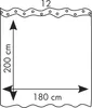 Kleine Wolke Duschvorhang Bathroom" weiß 180x200 cm" Produktbild-Vorschau 8