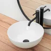 rea Aufsatzwaschbecken Stella, Rund, Weiß, Sanitärkeramik, Produktbild-Vorschau 4
