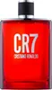 A close-up studio shot of a red bottle of Cristiano Ronaldo CR7 Eau de Toilette for men. Podgląd zdjęcia produktu