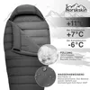 Mumienschlafsack Norskskin Ultralight Grey 800 g 205 cm Produktbild-Vorschau 5