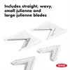 OXO – Good Grips – Verstellbare Mandoline mit V-Klinge mit Produktbild-Vorschau 11