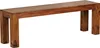 Lavice do jídelny z masivního dřeva Sheesham 140 x 45 x 35 Náhled obrázku produktu 5