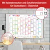 Wandkalender 2027 A1 Aquarell Splash – Großer Jahresplaner Produktbild-Vorschau 6
