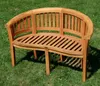 ALEOS. TEAK Bananenbank Gartenbank Parkbank Sitzbank Produktbild-Vorschau 3