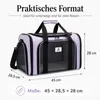 Verco Pawbloom Hundetragetasche Katzentragetasche faltbar Produktbild-Vorschau 4