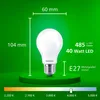 Philips Filament-Lampe, Milchglas, 40W A60 E27, 2,3 W, 40 Produktbild-Vorschau 8