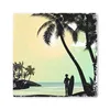 MuchoWow® Mauspad Mousepad Strand - Sonne - Palme - Surfen Produktbild-Vorschau 1