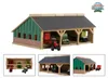 kids globe Garáž dřevěná 17x30x12cm pro traktory 1:87 Náhled obrázku produktu 15