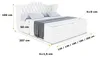 ALTDECOR Boxspringbett mit H3 Matratze und Topper - 160 x Produktbild-Vorschau 7