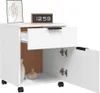Cartella mobile con rotelle Bianco 45x38x54 cm Materiale a Anteprima dell’immagine prodotto 17