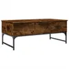 The Living Store Couchtisch Räuchereiche 100x50x40 cm Produktbild-Vorschau 3