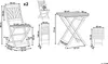 BELIANI Balkonset Braun Akazienholz Tisch quadratisch 58x58 Produktbild-Vorschau 8