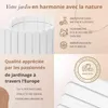 Floranica Bordure de Jardin en bois 20 x 100 cm Blanc Voir les images du produit 2