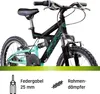 Galano FS180 Vélo enfant 18 pouces à partir de 6 ans 115 - Voir les images du produit 4