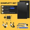 Balkonkraftwerk 1000W Solaranlage mit Wand/Gartenhaus Produktbild-Vorschau 2