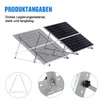 4X PV Halterung 118cm Verstärkter Solarmodul Geländer Produktbild-Vorschau 5