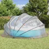 vidaXL Bazénová kopule Transparent 500 x 500 x 236 cm PVC Náhled obrázku produktu 4