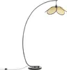 BELIANI Stojací lampa černé kovové obloukové podlahové Náhled obrázku produktu 5