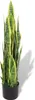 vidaXL Sansevieria artificiel chanvre arqué avec pot 90 cm Voir les images du produit 2