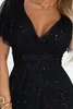 Numoco Abendkleid Melania Maxikleid Partykleid, schwarz mit Produktbild-Vorschau 6