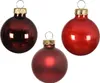 Weihnachtskugeln Glas 3,5cm 16 Stück - Weihnachtsrot / Produktbild-Vorschau 1
