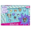 A box of Littlest Pet Shop toys, featuring multiple small animal figures. Podgląd zdjęcia produktu