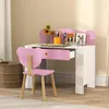 AIYAPLAY Kinderschreibtisch Set mit Tischplatte & Schublade Produktbild-Vorschau 2