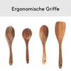 Hanseküche Küchenhelfer-Set aus Holz - Grillzange, Produktbild-Vorschau 6