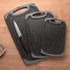 Schneidebrett-Set, 4-teilig, inkl. Messer, Granit-Look, Produktbild-Vorschau 3