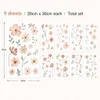 Décoration murale pour chambre d'enfant, motif floral, 9 Voir les images du produit 4
