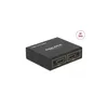 DeLOCK 87701, HDMI, 2x HDMI, Schwarz, Metall, 340 MHz, 1 m Produktbild-Vorschau 4