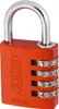 ABUS Vorhängeschloss 145/40 Zahlenschloss orange Produktbild-Vorschau 2