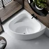 ECOLAM Baignoire d'angle acrylique symétrique Dina 140x140 Voir les images du produit 1