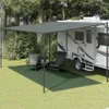 vidaXL Tappeto tenda 250 x 500 cm HDPE Verde Anteprima dell’immagine prodotto 4