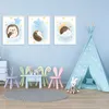 3er Set Poster für Kinderzimmer Bilder Babyzimmer Babyparty Produktbild-Vorschau 2