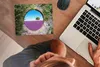 MuchoWow® Mauspad Mousepad Lavendel - Ausblick - Blumen - Produktbild-Vorschau 3