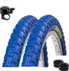 2 x Roverstone 20" Fahrradreifen Fahrradmantel blau 54-406 Produktbild-Vorschau 1