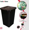 KOTARBAU® Poubelle 50l Poubelle à tri sélectif Couvercle en Voir les images du produit 5
