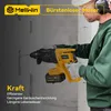 Akku-Bohrhammer Bürstenloser Schlagenergie 2.7 J, Produktbild-Vorschau 11