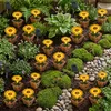 Eglo LED 4-er Set Solarleuchte Solar-Lampe Blumen Produktbild-Vorschau 3