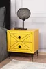 Skye Decor, Luna - Yellow, Nachttische & -schränke, Gelb, Produktbild-Vorschau 2